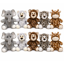 Kit com 50 Pelúcias Animais...